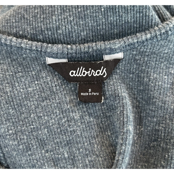 Allbirds Women's Sleeveless Maxi Dress Size Small "The Ribbed Dress" Blue (15) - Picture 12 of 12